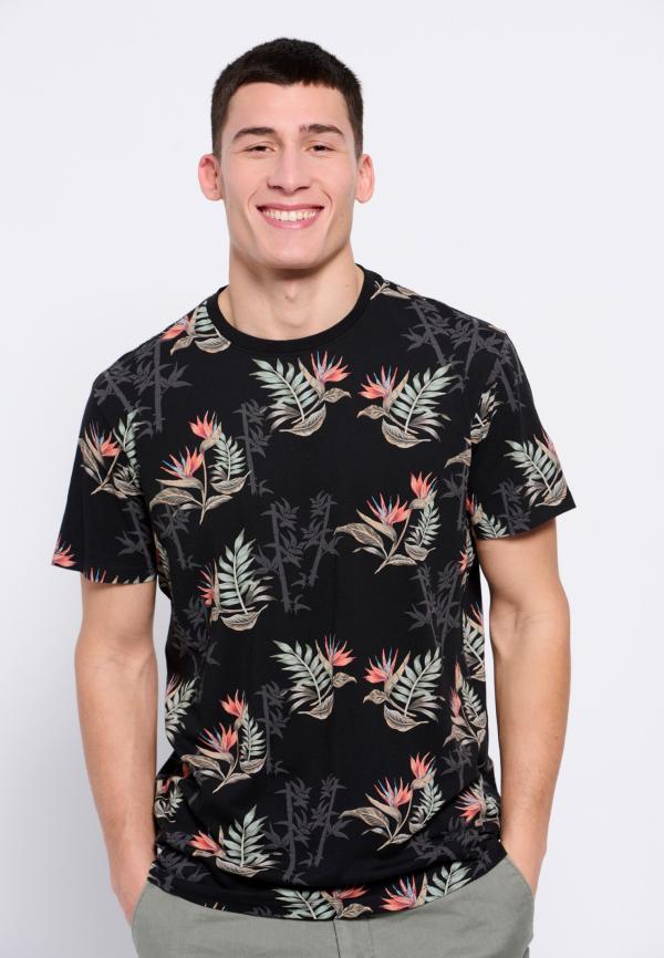 T-shirt με all over τύπωμα