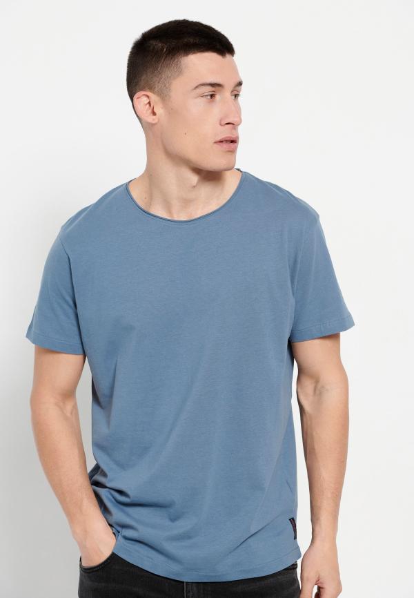 Loose fit t-shirt με raw cut λαιμόκοψη