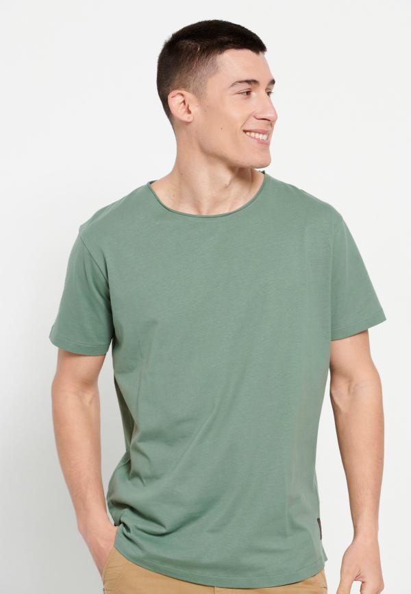 Loose fit t-shirt με raw cut λαιμόκοψη