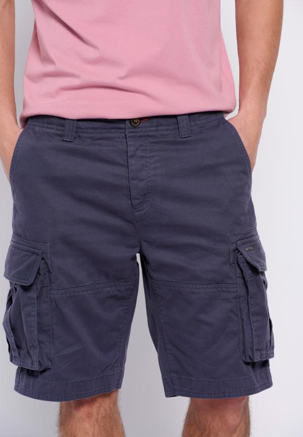 Relaxed fit cargo βερμούδα