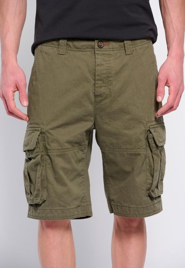 Relaxed fit cargo βερμούδα
