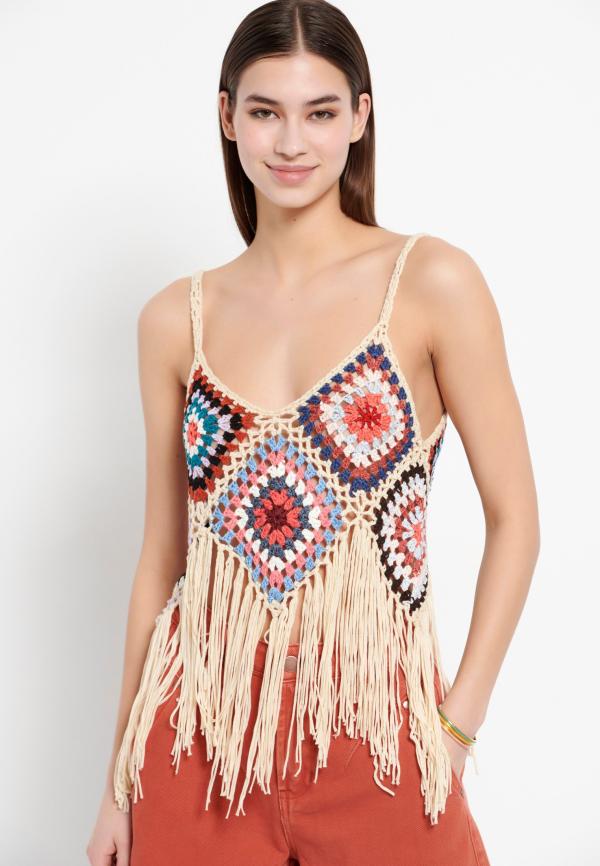 Χειροποίητο κροσέ τοπ