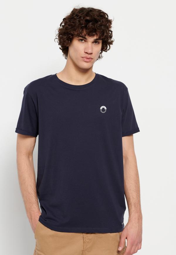 Loose fit t-shirt με τύπωμα στο στήθος