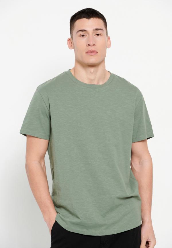 Loose fit μονόχρωμο t-shirt