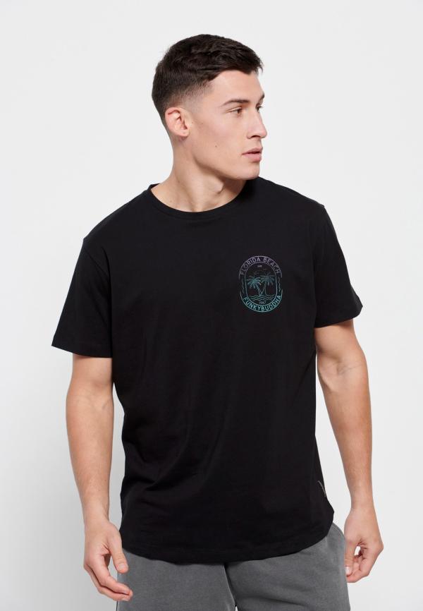 Loose fit t-shirt με τύπωμα στην πλάτη