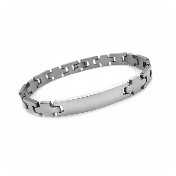 Ανδρικό βραχιόλι χεριού με όμορφο σχέδιο BA207