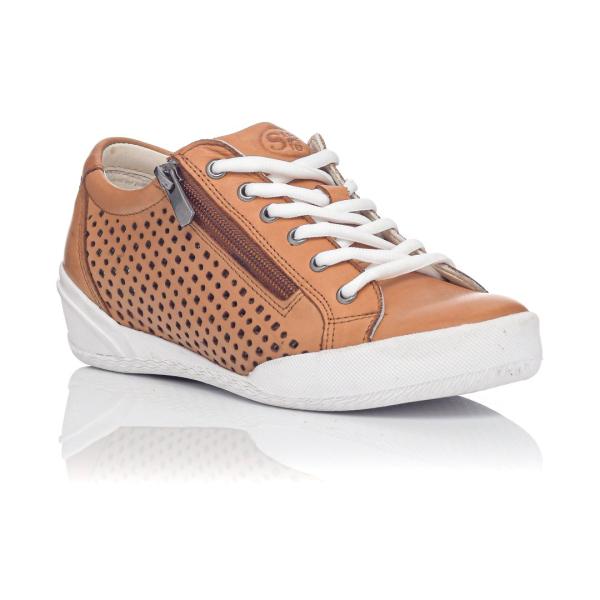 Γυναικείο ανατομικό δερμάτινο casual Safe Step PH4911