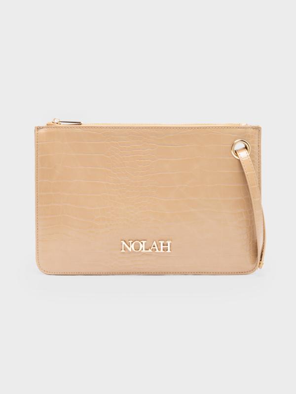 NOLAH ΓΥΝΑΙΚΕΙΟΣ ΦΑΚΕΛΟΣ ΧΕΙΡΟΣ BRENNAN BEIGE
