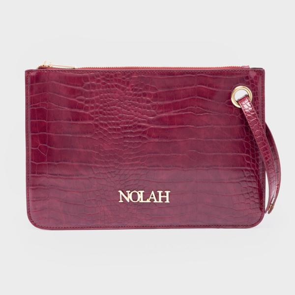 NOLAH ΓΥΝΑΙΚΕΙΟΣ ΦΑΚΕΛΟΣ ΧΕΙΡΟΣ BRENNAN RED