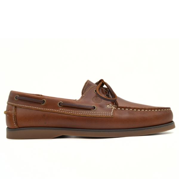 HAWKINS ΑΝΔΡΙΚΟ BOAT SHOE 3000P COGNAC