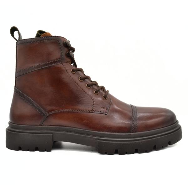 HAWKINS ΑΝΔΡΙΚΟ ΔΕΡΜΑΤΙΝΟ ΜΠΟΤΑΚΙ MONE SA4649 DK TAN