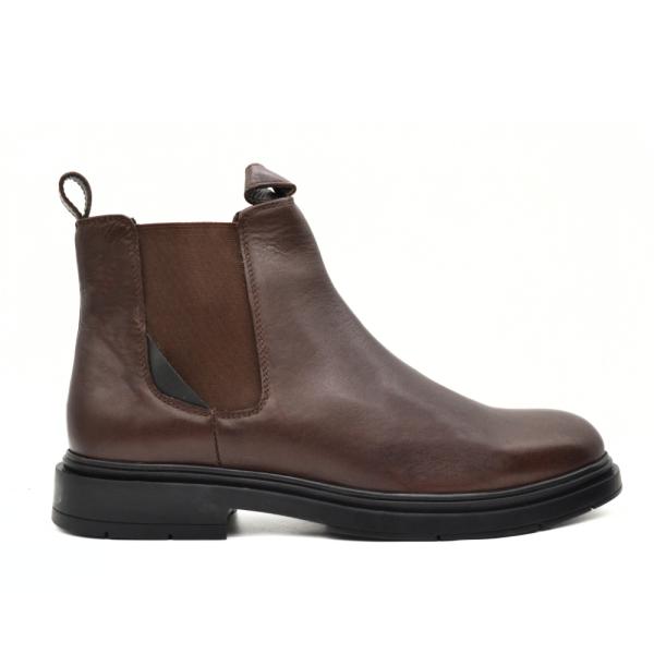 HAWKINS ΑΝΔΡΙΚΟ ΔΕΡΜΑΤΙΝΟ ΜΠΟΤΑΚΙ 80601 BROWN