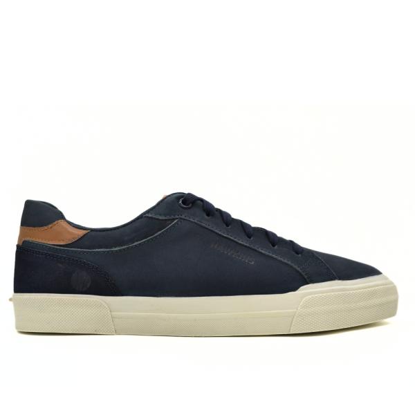 HAWKINS ΑΝΔΡΙΚΟ ΔΕΡΜΑΤΙΝΟ SNEAKER 8425 NAVY