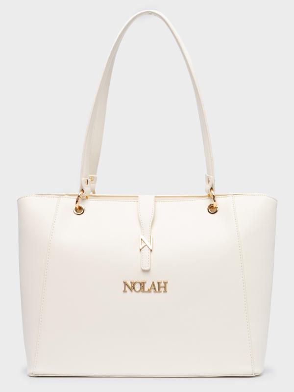 NOLAH ΤΣΑΝΤΑ ΩΜΟΥ STELLA IVORY LIGHT GOLD