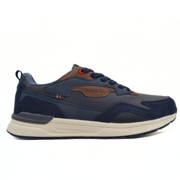 HAWKINS MENS SNEAKER LF-52 NAVY