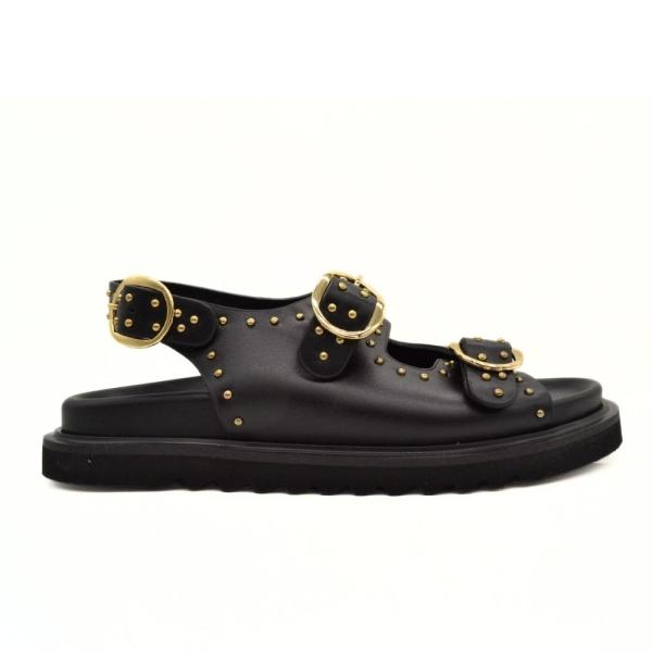 HAWKINS ΓΥΝΑΙΚΕΙΟ ΣΑΝΔΑΛΙ 25755 BLACK LT GOLD