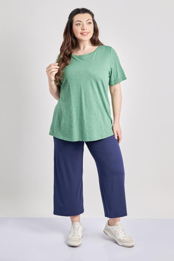 Βισκόζ cropped παντελόνα