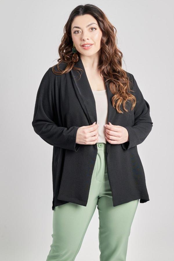 Μπλέιζερ με πέτο washed ανάγλυφο