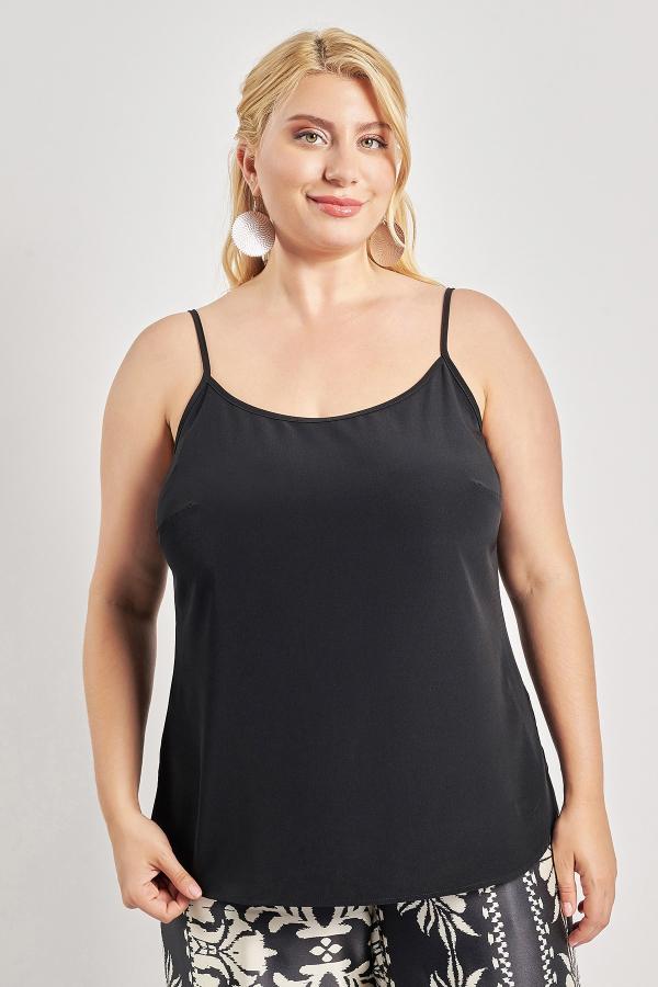 Τοπ με τιράντες κρεπ