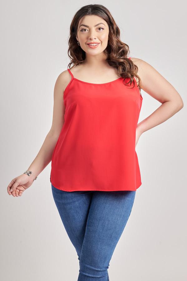 Τοπ με τιράντες κρεπ