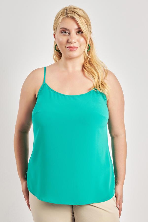 Τοπ με τιράντες κρεπ