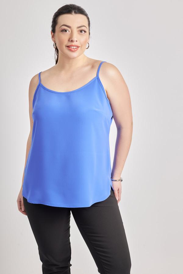 Τοπ με τιράντες κρεπ