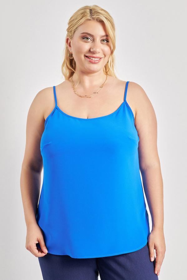 Τοπ με τιράντες κρεπ