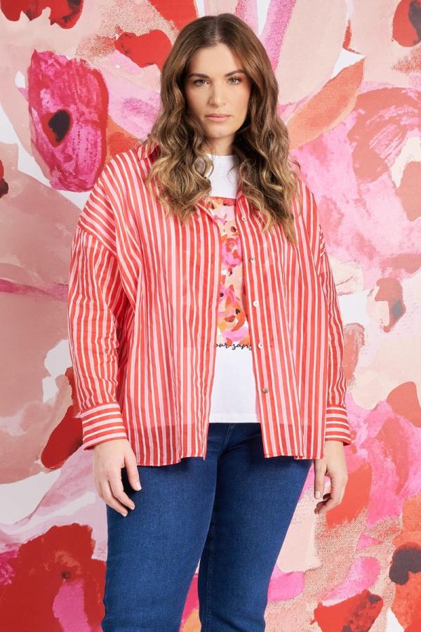 Πουκάμισο βαμβακερό ριγέ