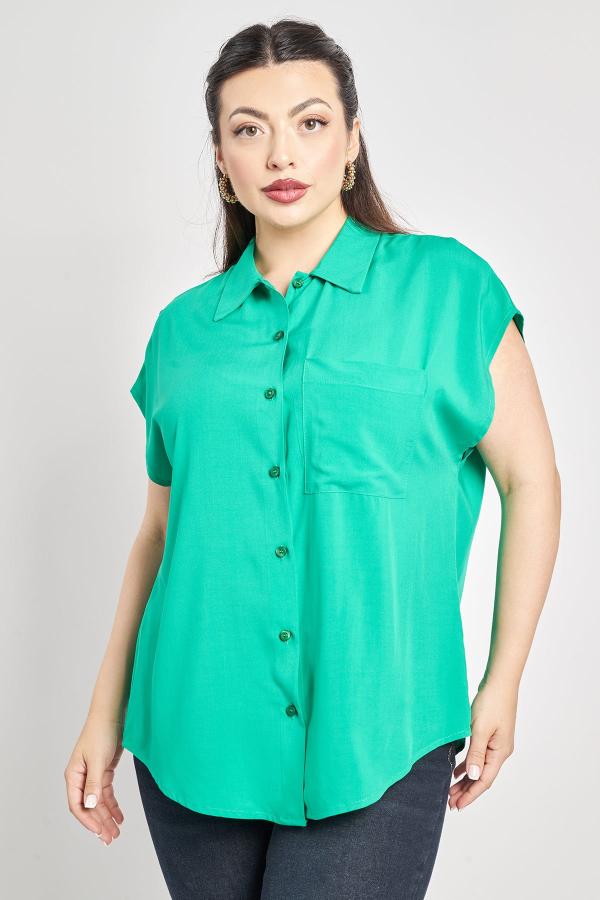 PRBT Αμάνικο πουκάμισο όψη λινό