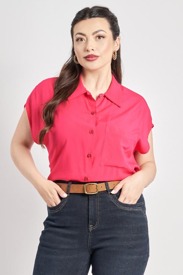 PRBT Αμάνικο πουκάμισο όψη λινό