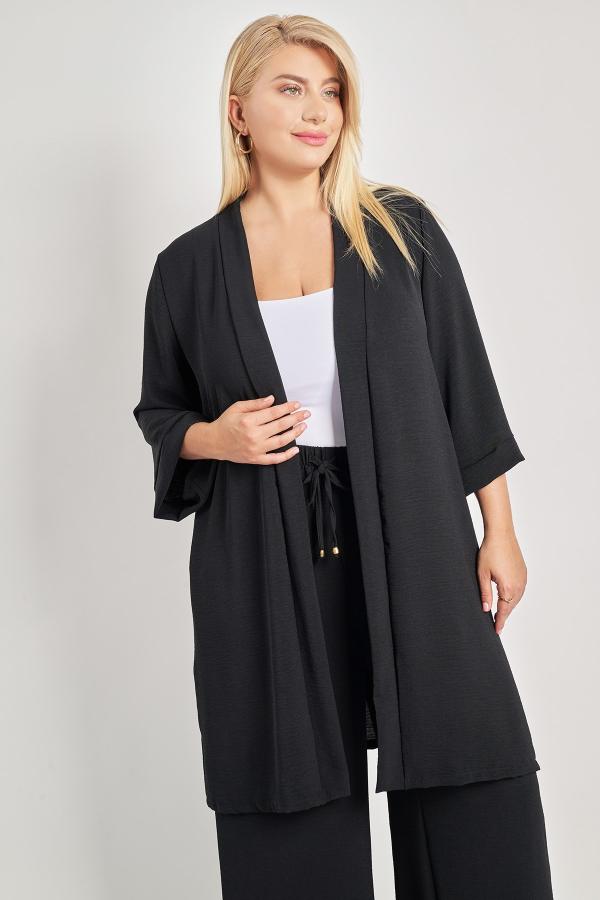 Κιμονό washed ανάγλυφο