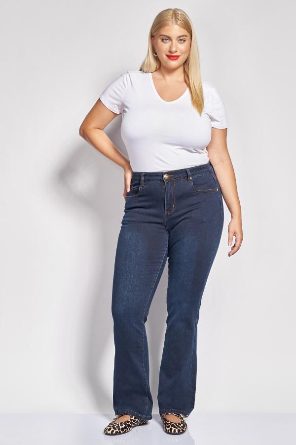 Παντελόνι τζιν σε στυλ bootcut