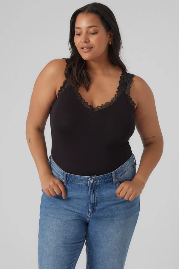 Τοπ με δαντέλα VERO MODA