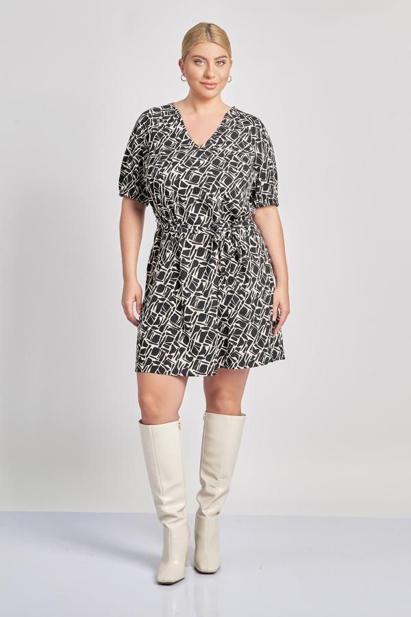 Μίνι εμπριμέ φόρεμα VERO MODA