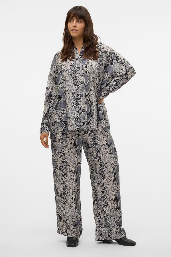 Παντελόνα animal print VERO MODA