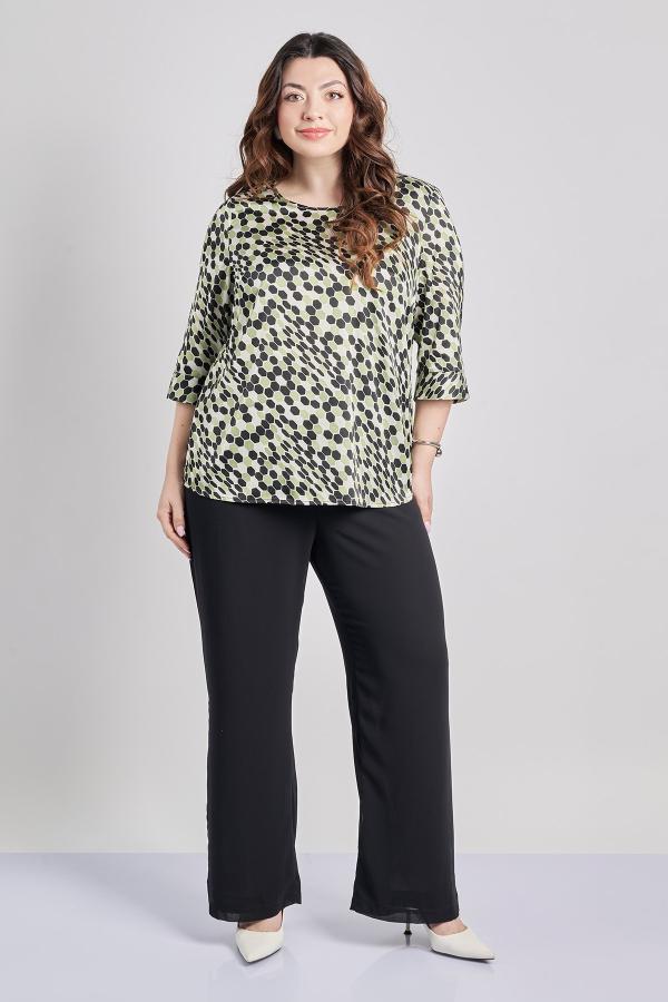 Αμπιγιέ διπλή παντελόνα μουσελίνας