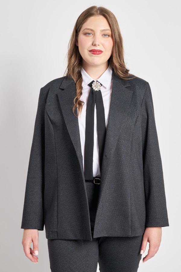 Μονόχρωμο σακάκι