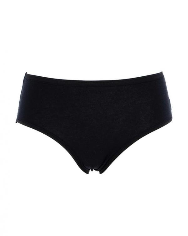 3 Τεμάχια Βαμβακερά Κιλοτάκια-Μπόξερ - Μαύρο - CT3488-Μαύρο-3XL