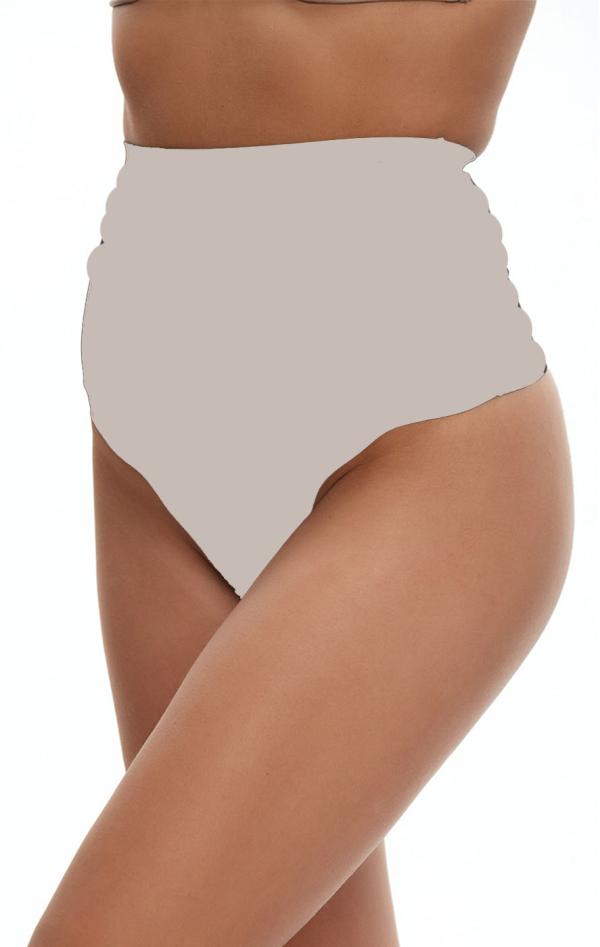 Λαστέξ String Κιλοτάκι - Μπεζ - LC3145-Μπεζ-L/XL