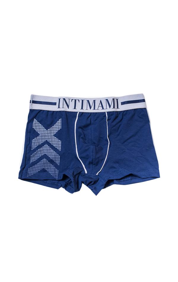 Βαμβακερό Boxer Intimami - Μπλε - LC215B-Μπλε-M