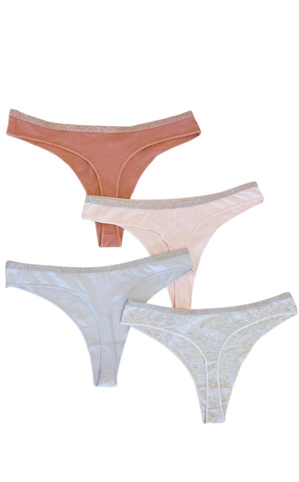 Βαμβακερό String Sparkle - Ροζ - LC81108-Ροζ-L